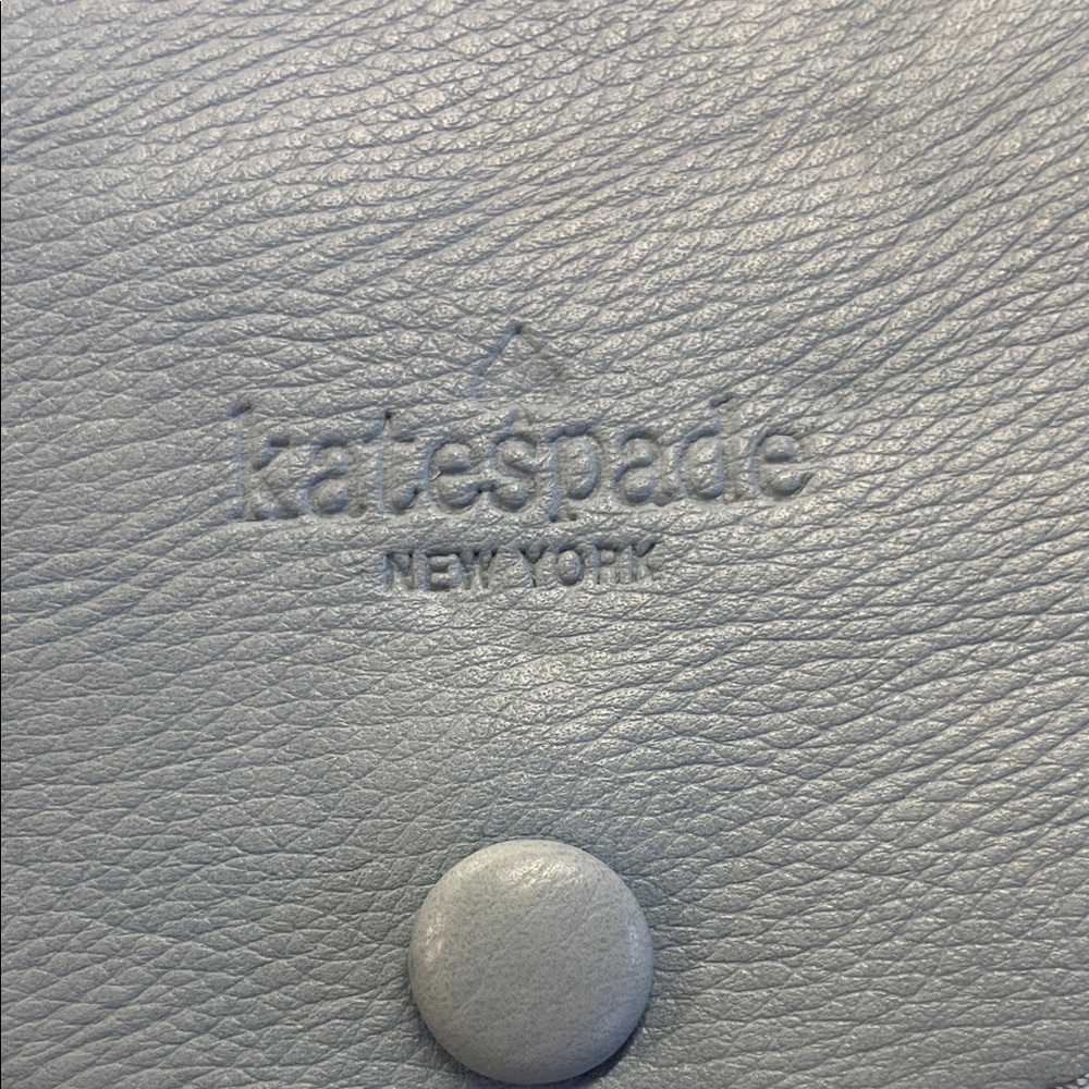 Kate Spade Light Blue and White Crossbody Bag - Picture 2 of 4